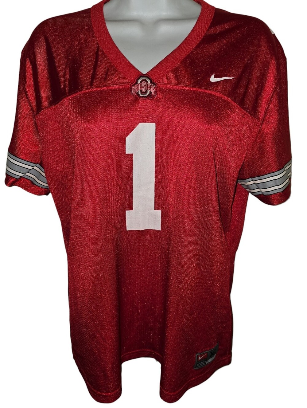 Nike OHIO STATE BUCKEYES Jersey Womens XL (16-18) NCAA Football